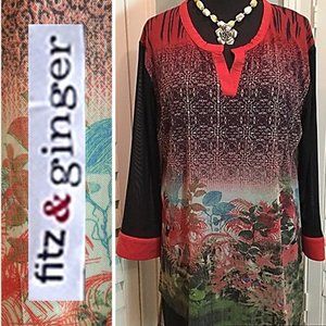 🎁FITZ & GINGER TUNIC